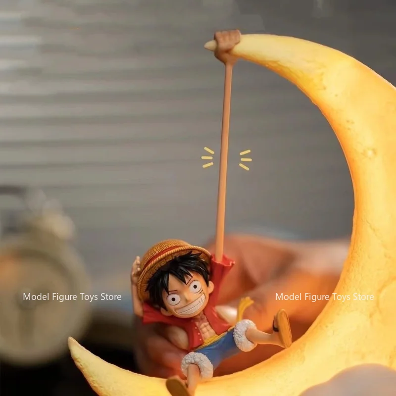 In Stock One Piece Original Luffy night lights Lamp Collection of Figures Birthday Studio Ornaments Decorations Trendy Gift Toys Sneakatelier