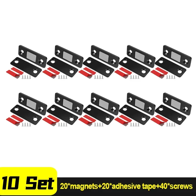 Ultra-Thin Invisible Magnetic Cabinet and Drawer Closers