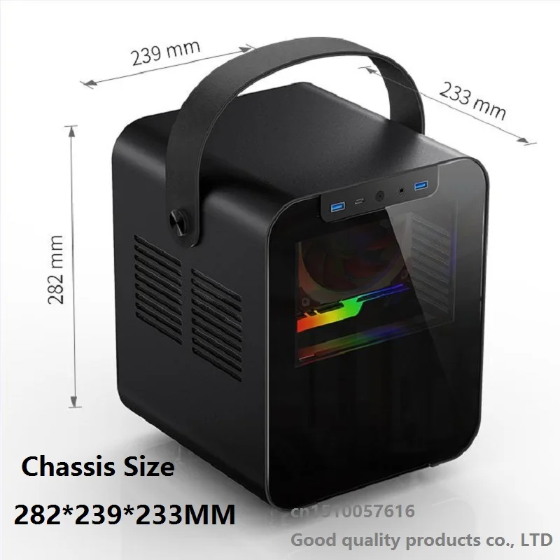 JONSBO BO 100 ITX Chassis Pull-Out Type Aluminum Computer Portable
