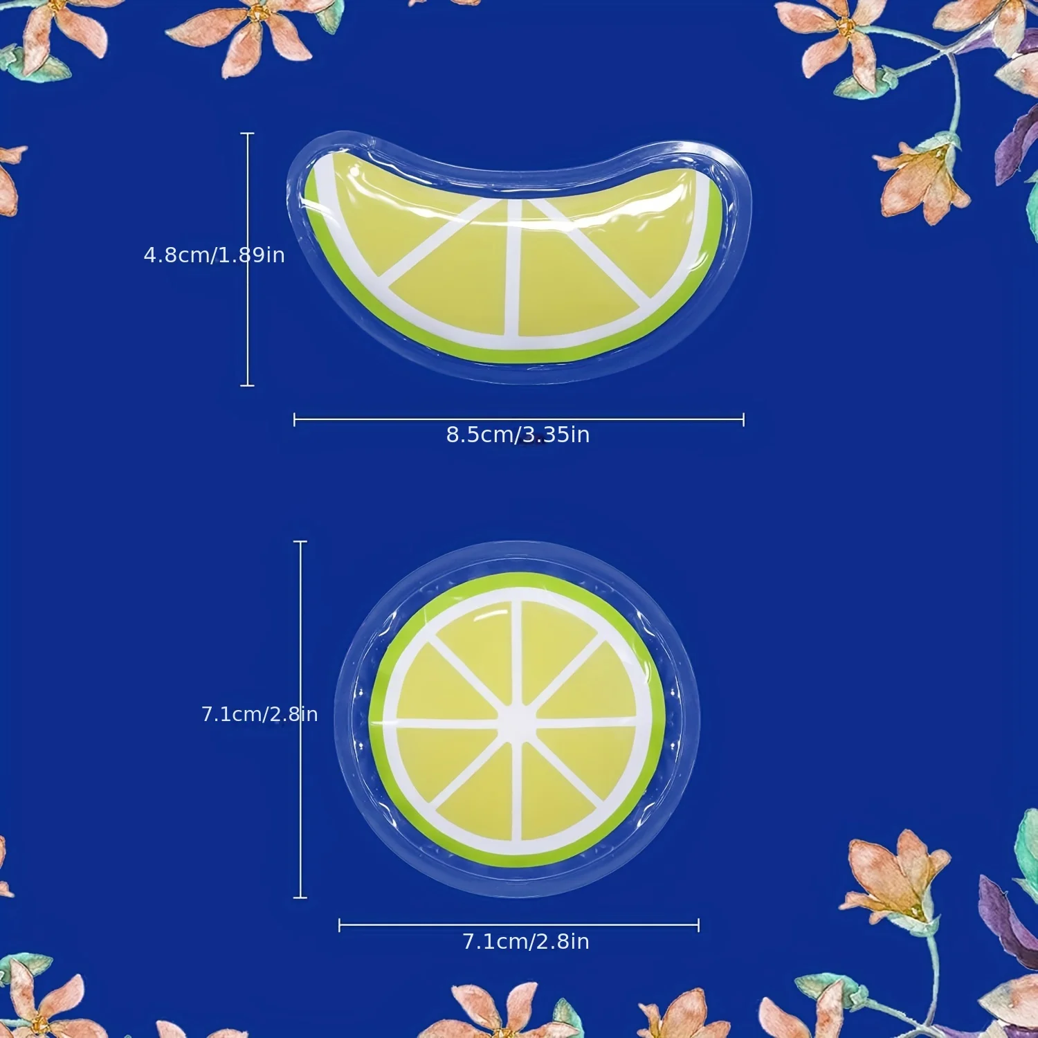 Reusable Gel Eye Ice Pack Cooling Eye Pad Hot ＆ Cold Treatment for Eye Strain Eye Swelling Dark Circles Smooth Fine Lines