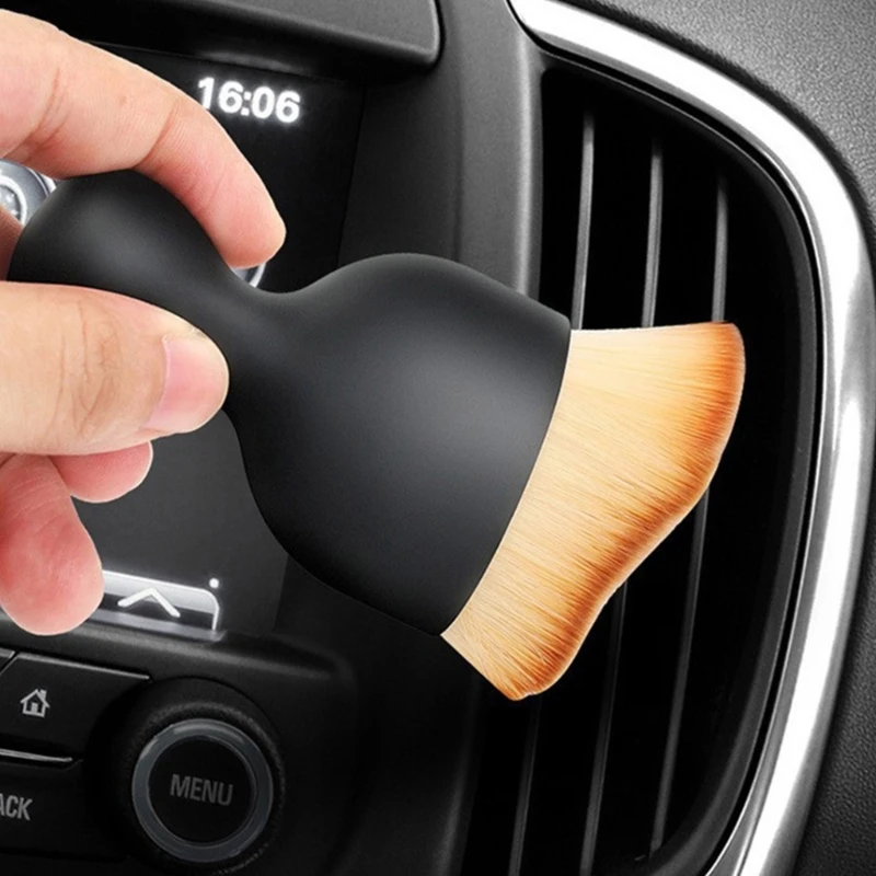 Portable Angel Car Cleaning Brush Crevice Brush Computer Keyboard Brushes  Auto Vent Corner Dust Removal Car Cleaning Tools Set - AliExpress