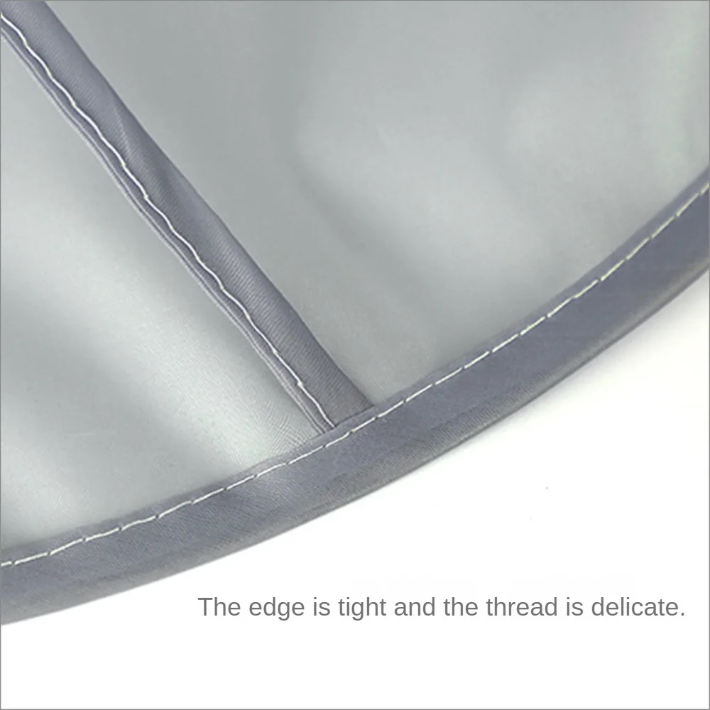 Description Picture 6 of item1~8PCS Adult Medium Size Haircut Cloak Cloth Hair Dye Three-Dimensional Breathable Household Haircut Cloak Foldable Haircut Tool