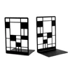2 Pcs Color Railings Book Ends for Shelves Duty Bookend for Heavy Books Organizer Book Home Bookend Book rack Holder Stand Shelf 3