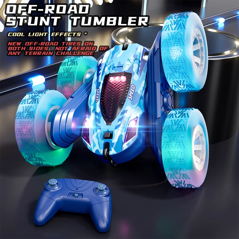 RC Stunt Car Double Sided Flip Remote Control Cars 360