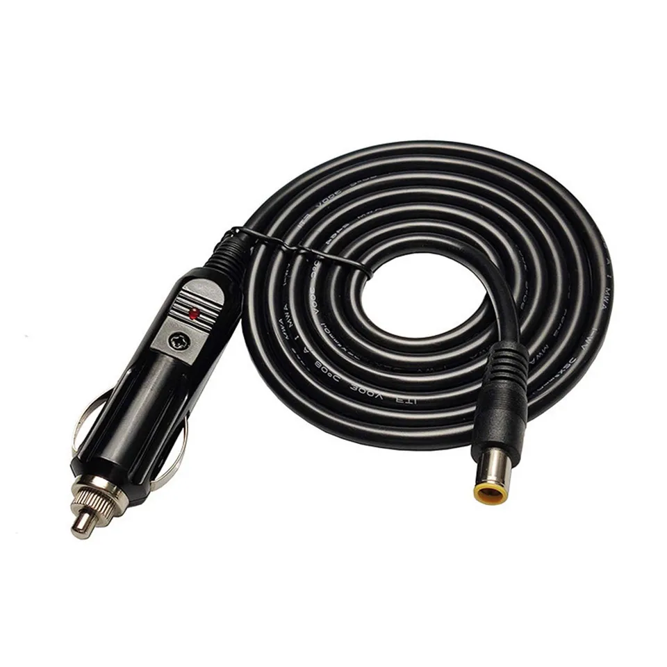 ZkeeShop Allume-Cigare Vers DC7909, Allume-Cigare Vers DC8mm,7,9 X 5,5mm, Chargeur De Voiture 12V Câble Adaptateur Secteur Compatible Pour Bluetti EB3A EB70 Station D'alimentation Portable 150CM