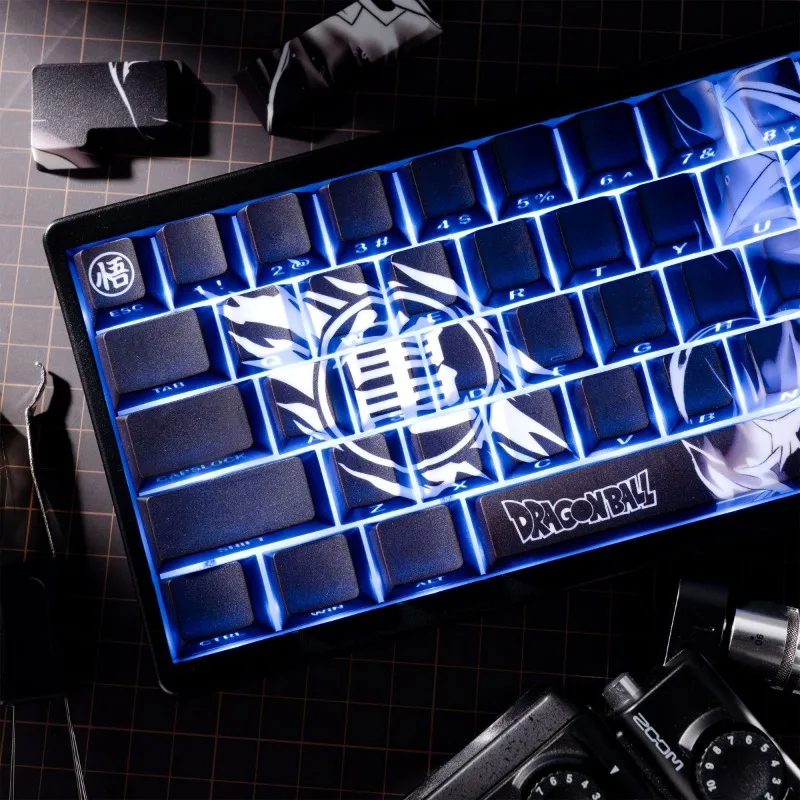 Dragon Ball Keycaps Goku Vegeta Saiyan Keycaps Set: Complete