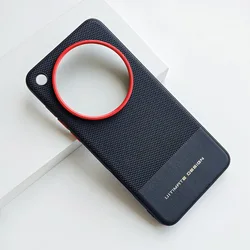 Color - Blocked Vegan Leather Triangular Pattern Drop - Proof Phone Case - OPPO Find X9 Ultra (Black)