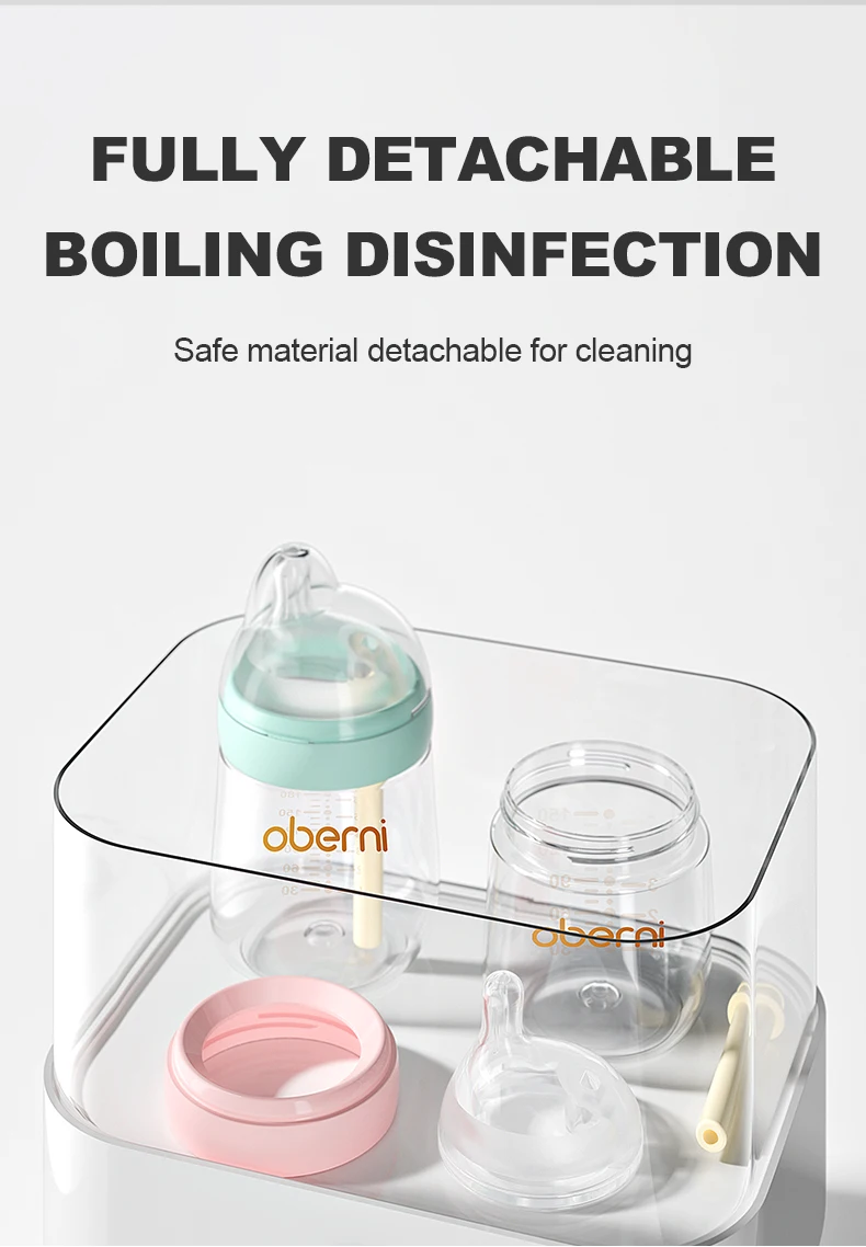 Oberni 5oz baby glass feeding bottle have new vent tube and supper soft silicone nipple as Halloween Day gift