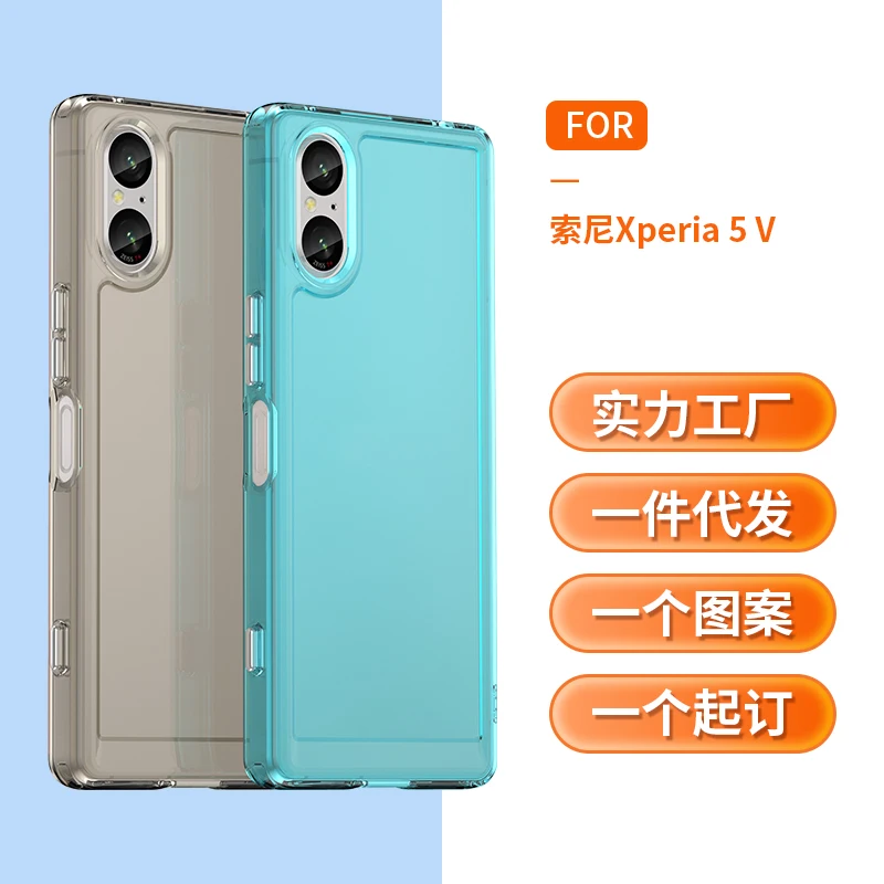 Shockproof Candy Silicone Bumper Phone Case - Durable Protective Cover