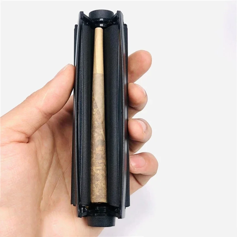 Description Picture 3 of item110mm Portable Manual Cigarette Tobacco Herb Roller Cone Rolling Machine Hand Making Rolling Tool Smoking Accessories