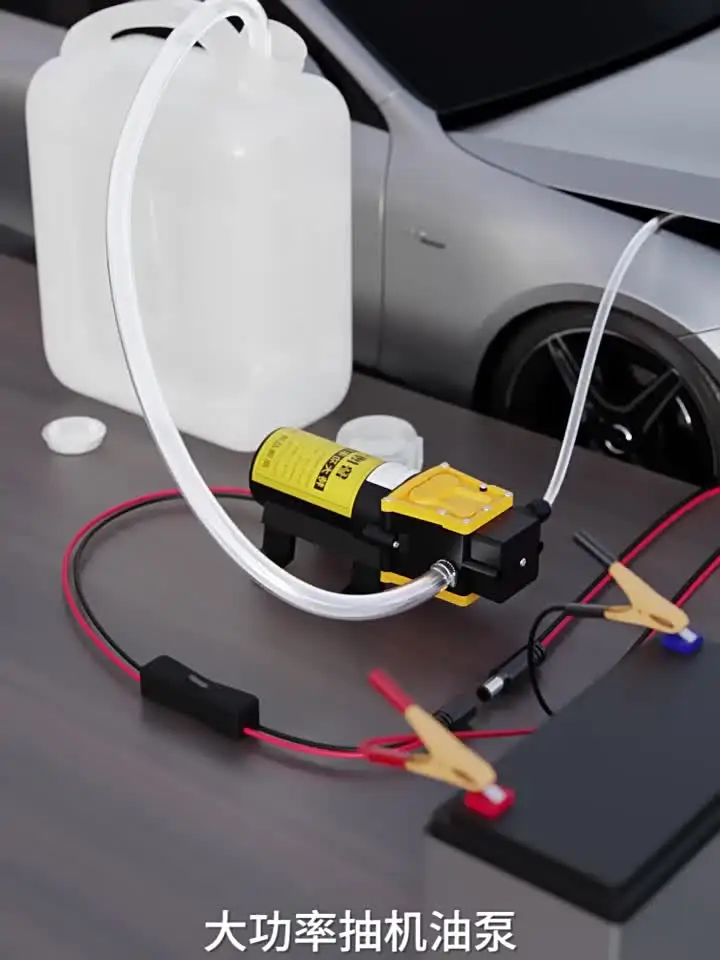 Pompa Estrattore Olio GOTLUCK 5,3L - Manuale E Pneumatica, Con 6 Tubi, Per Cambio Olio - Foto 2