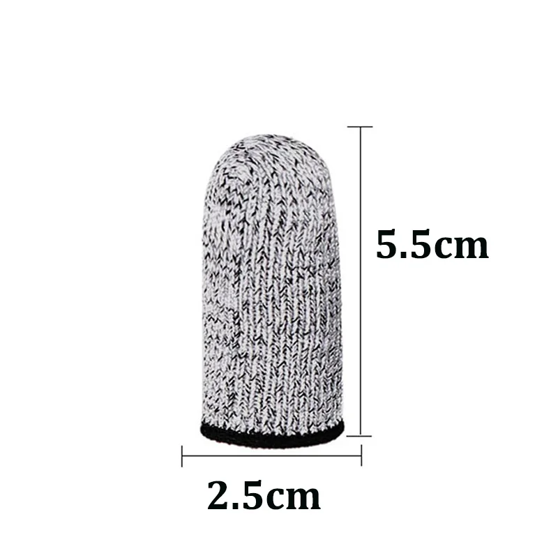 Anti-Cut Finger Cots Thumb Protector Sleeve Cover Finger Peel Fingertip Gloves Picking Cover Kitchen Tools 30pcs~10pcs Finger Protector Finger Guard Thumb Brace