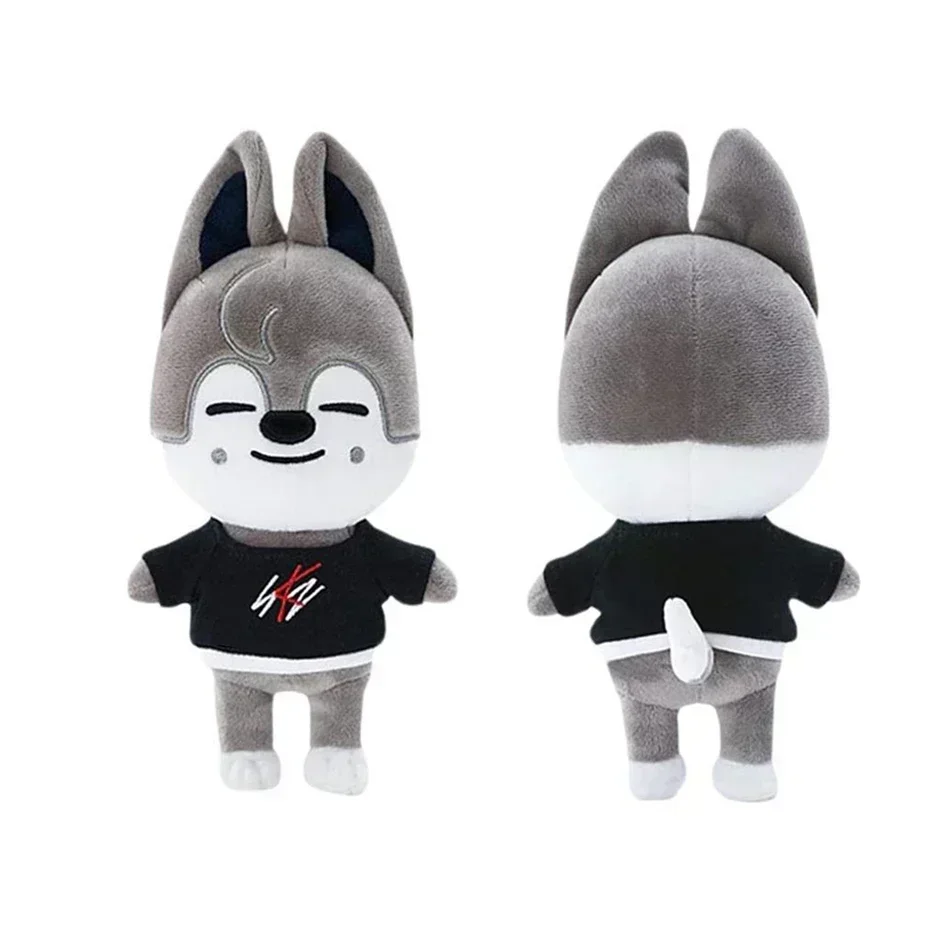 Straykids SKZOO WolfChan ぬいぐるみセット Skzoo Plush Toys 20cm Stray Kids Plush Wolf Chan Cartoon