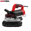 220V 2450W Three head hand sander hand grinder trimming machine Hand held floor concrete grinder Standing grinder 105mm*3 Discs 4