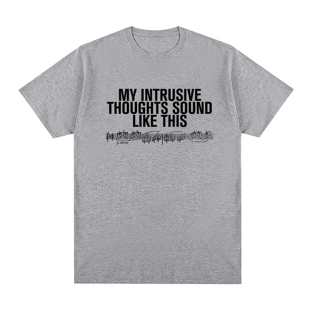 INTRUSIVE THOUGHTS BABY TEE 2026 new style ROSALIA Same As Official Website High Quality Tee-shirt 100%Cotton Soft Round Neck 3