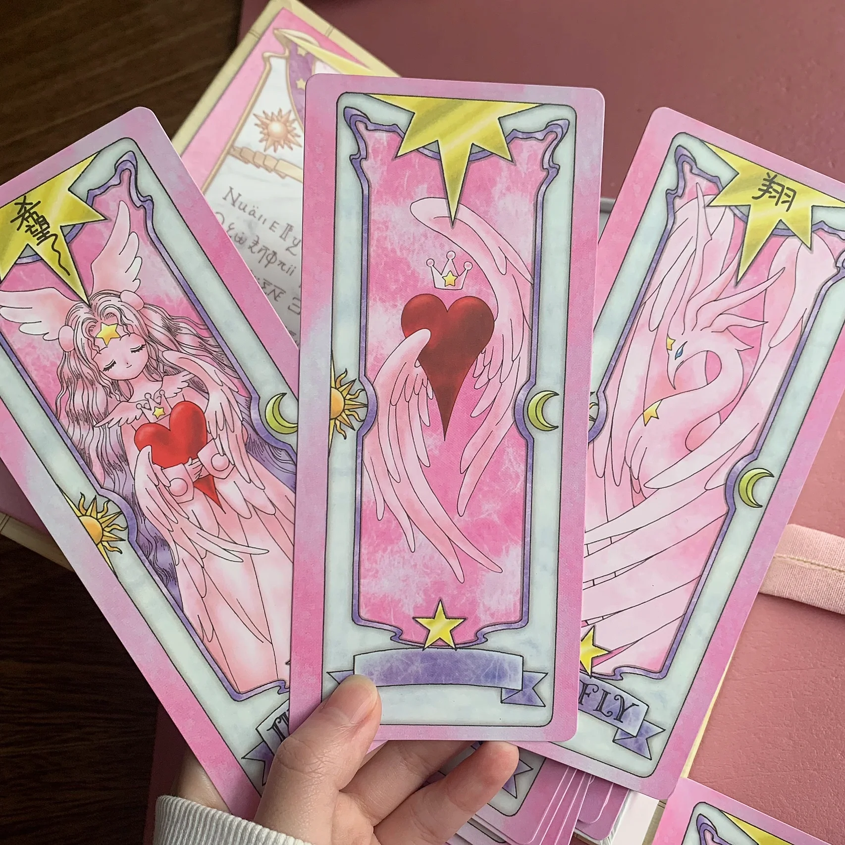 Cartas de Captor Sakura de edición de lujo, cartas de Captor Sakura, Cosplay, regalo de utilería de Anime, juguete Taort, 60 piezas, nuevo, 1 Juego