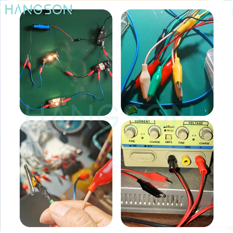 28MM Metal Alligator Clip G98 Connector Crocodile Electrical Clamp Testing Probe Meter Black Red Plastic Boot Car Auto Battery