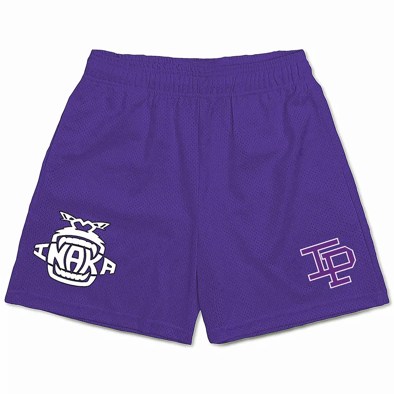 New Inaka Shorts Mens Womens Classic Gym Basketball Workout Mesh Shorts