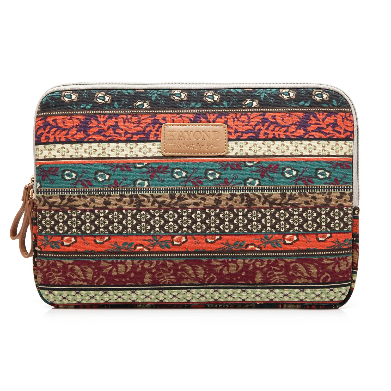 

11-15 inch laptop Bohemian Style Canvas Neoprene Waterproof Laptop Sleeve Notebook Case for Macbook Air Pro 13 14 15 16 inch