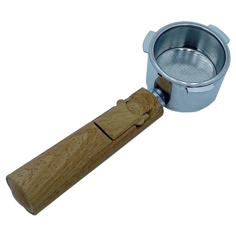 

51 мм бездненный портативный портометр для кофе, портоприемник для эспрессо с фильтрующей корзиной для профессиональной кофеварки