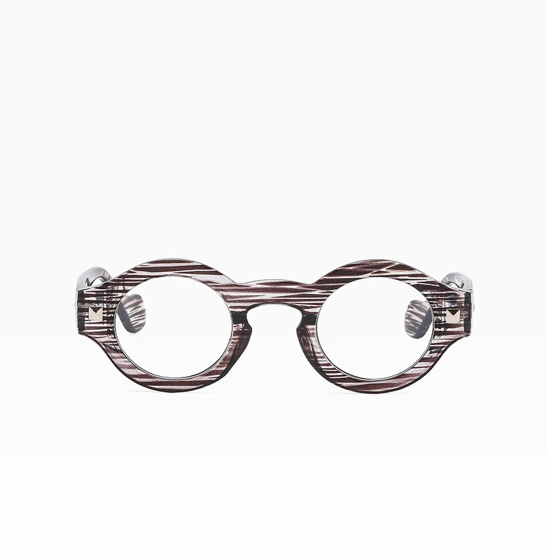 R57019 Mode Runde Niet Lesebrille Dioptrie + 0,50 ~ + 3,50 Männer Kleine Größe Vintage Optische Presbyopie Brillen – Detail 6