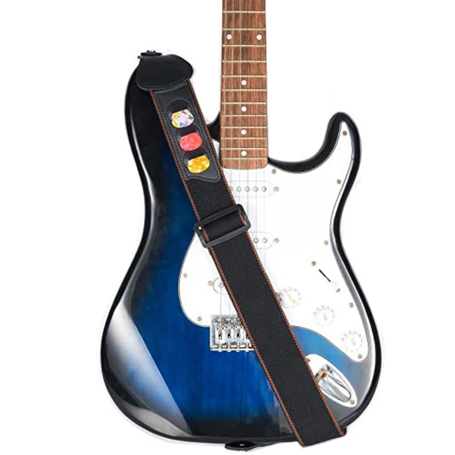 Guitar Strap guitar strap guitar accessories 7Pcs/Set for Ukulele Bass Musical Instrument Accessories