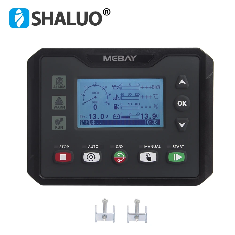 Replace HGM4010 DSE4610 DC40S Mebay Diesel Gas Gasoline Generator Engine Controller Module Panel DC42S Replace HGM4020 DSE4620