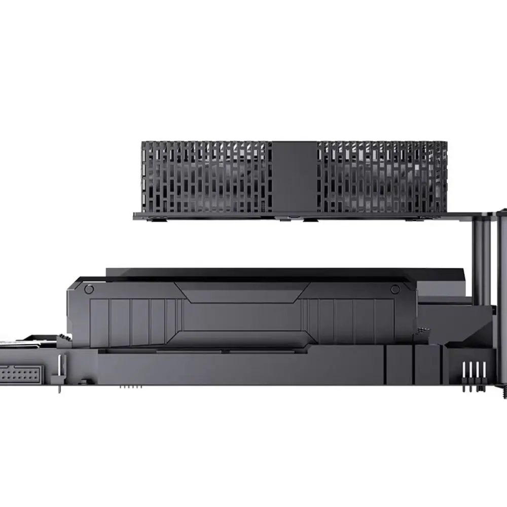 새로운 3핀 ARGB 메모리 쿨링 DDR4/DDR5 4핀 PWM RAM 히트싱크 저소음 팬 12V LED 5V RAM 듀얼 팬 컴퓨터 액세서리