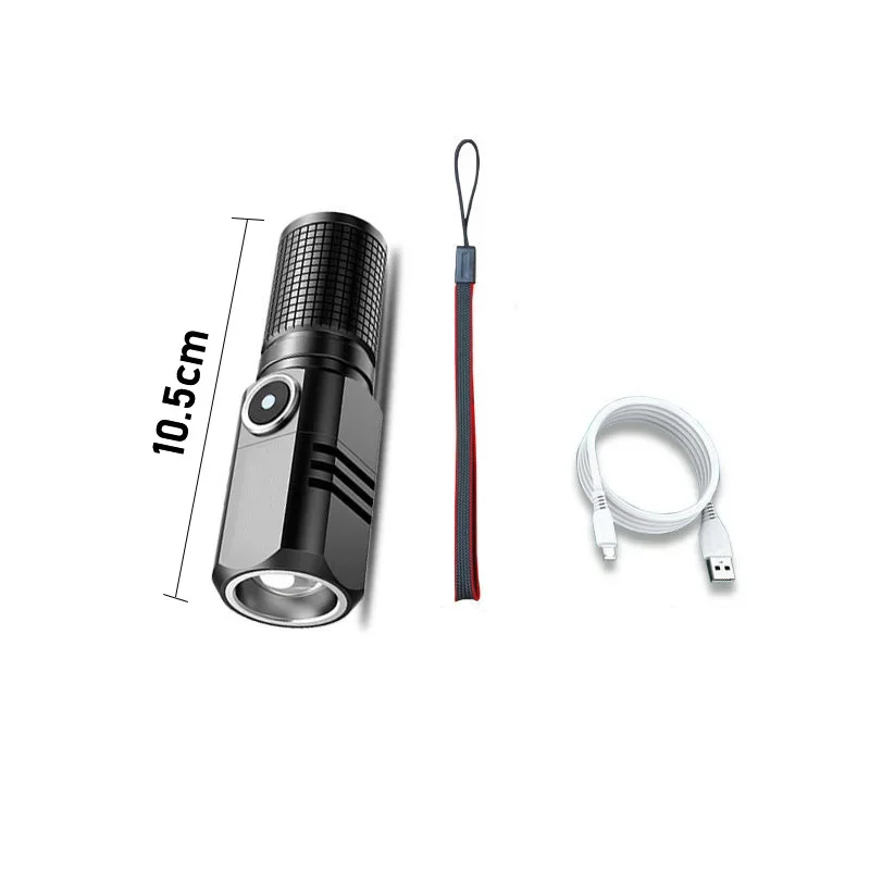 10000 لومينز مصباح ليد جيب قوي صغير XHP50 المدمج ف...