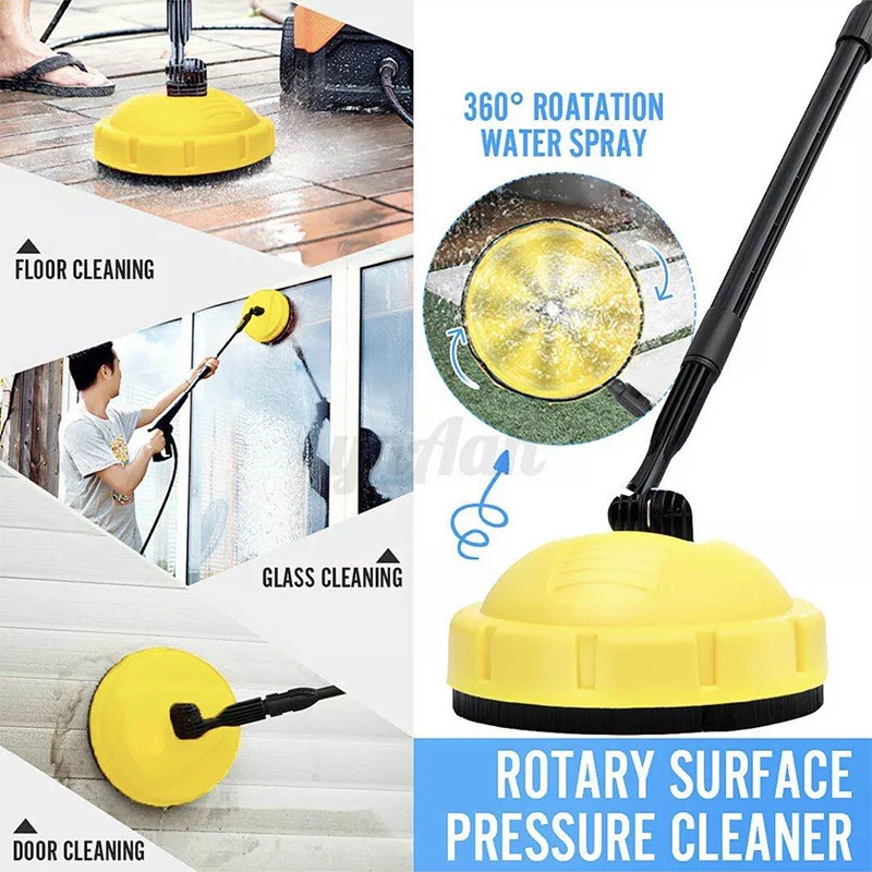 

For Karcher K2 K3 K4 K5 K6 K7 Patio Pressure Washer Surface Clean Round Garage Door Tools Rotary Surface Cleaner