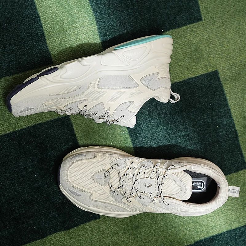 

Casual Sport Fashion Shoes Couple Running Shoes Breathable Comfortable Sneakers Wearable Male Outdoor Sneakers