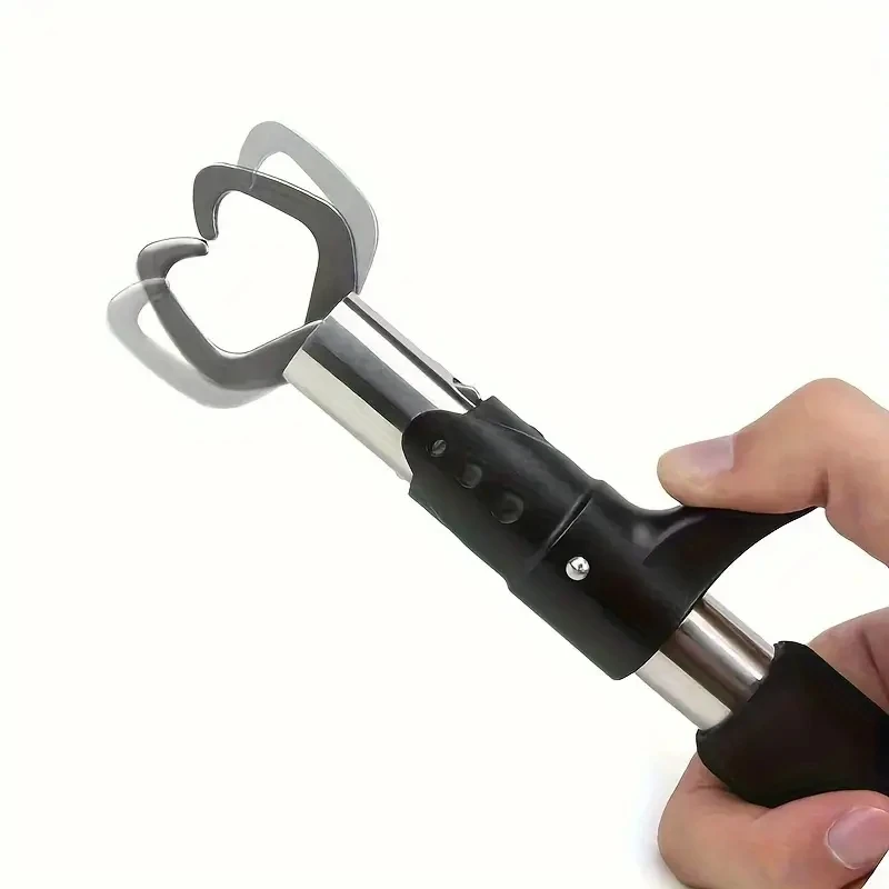 Fish Controller Stainless Steel Fish Clipper Double Buckle Fishing Pliers Anti-corrosion and Anti-slip Fishing Supplies 3