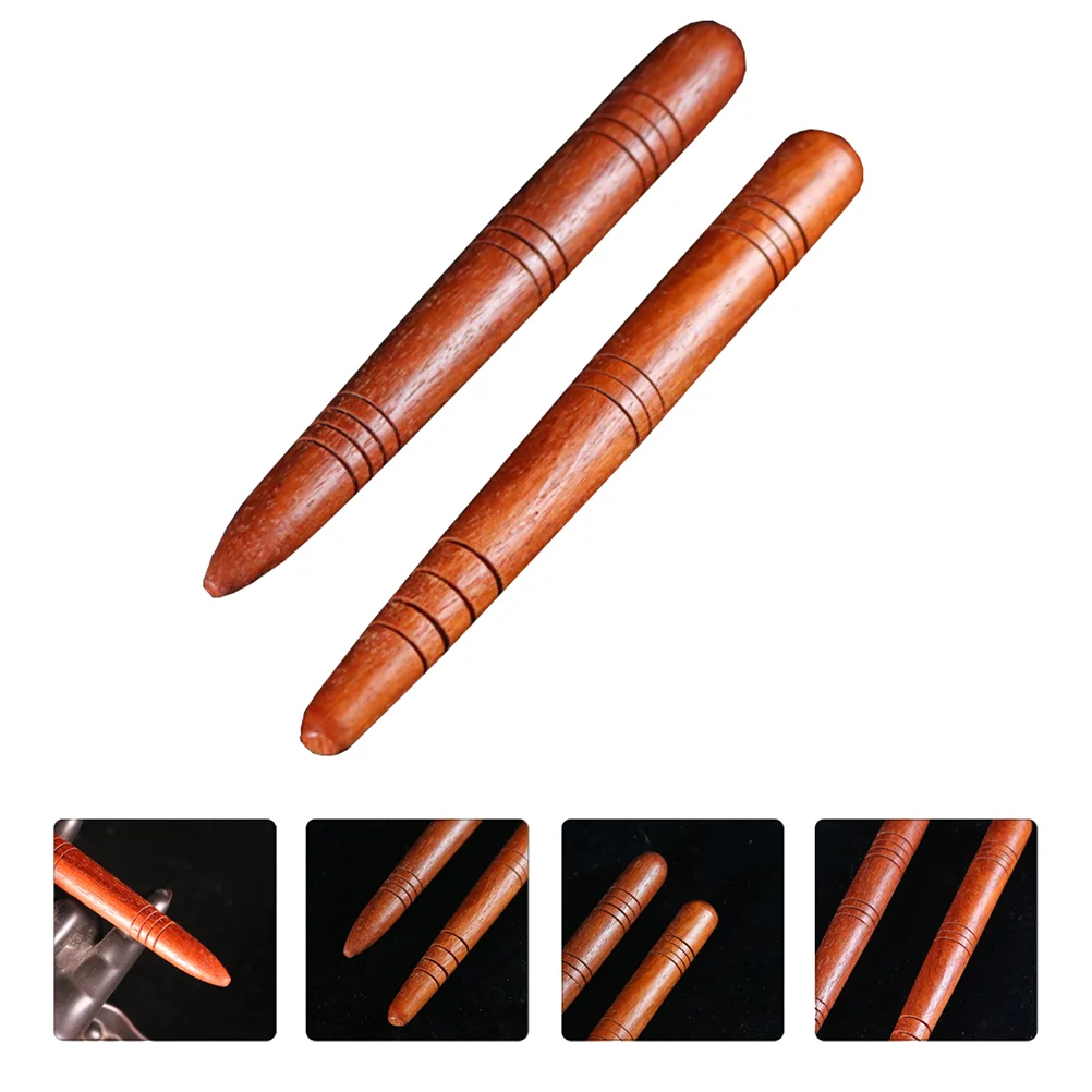 2 Pcs Acupuncture Stick Feet Massager Trigger Point Self-Massage Acupressure Bar Pen