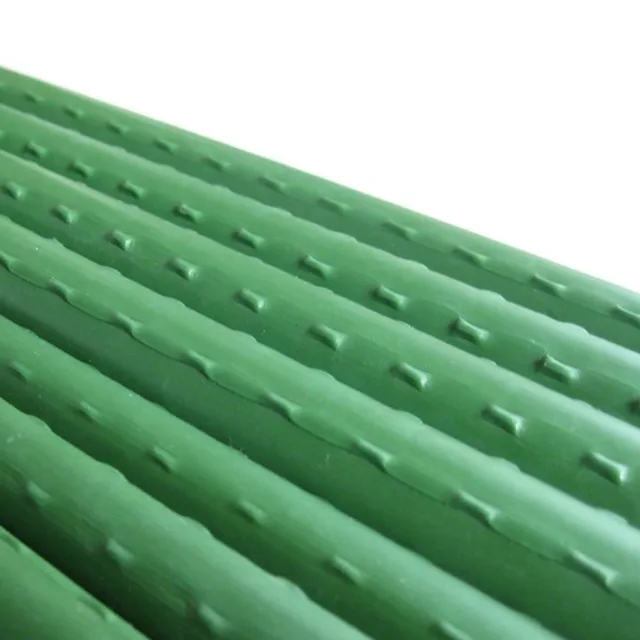 Plant Stakes Gardening Pillar Plastic Coated Steel Pipe 40cm/60cm Length Supporting Climbing Flowers Fruits Vegetables Support 6