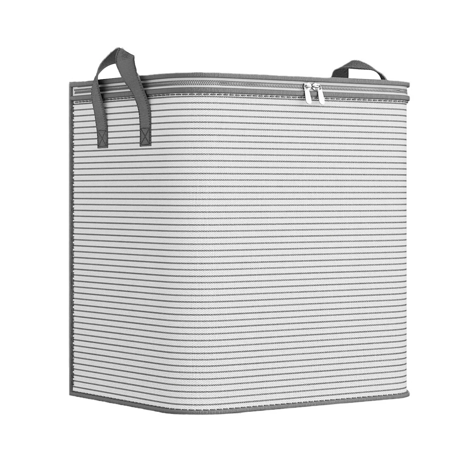 Foldable Clothes Storage Bag Non-Woven Clothing Organizer Reinforced Handle Bags Clothes Organization 6