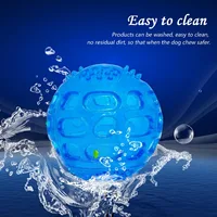 Pet Dog Chew Toy Ball Waterproof Squeak Sound Toys Bite Resistant Teeth Balls for Dogs Training Tooth Cleaning Interactive Toys 1