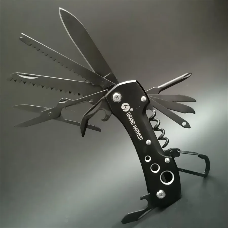 11 IN 1 Multifunktionale Klappmesser Werkzeug Getriebe Messer Überleben Jagd Outdoor Selbstverteidigung Camping Überleben EDC Messer Werkzeuge – Detail 7