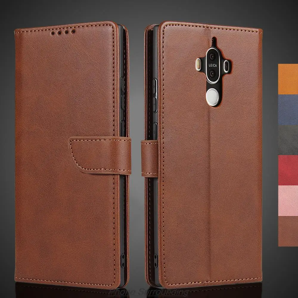 

Wallet Flip Cover Leather Case for Huawei Ascend Mate 9 / Mate9 Mate 9 Pro Pu Leather Phone Bags protective Holster Fundas Coque