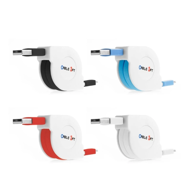 

Durable & Convenient USB to Type C 10W Durable & Space Saving Data Transfer Cable 3.3ft for Phones Tablet