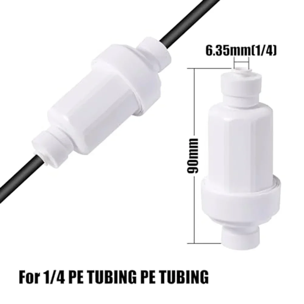 Hot Water Filter Water Purifier Front Stainless Steel Mesh Sediment Particle Filter PC Stainless Steel Durability Outdoor Living