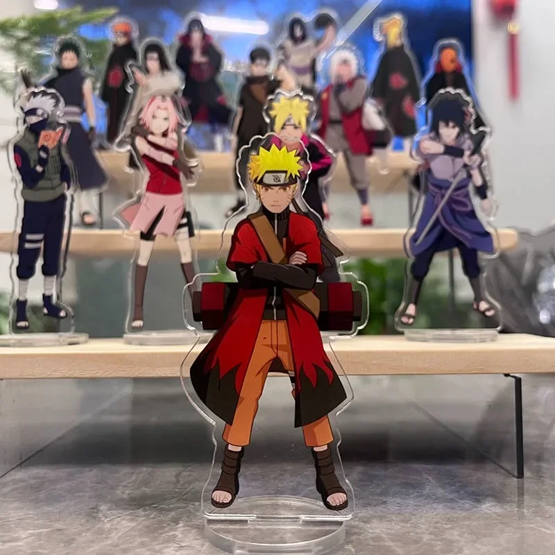 Naruto Anime Acrylic Ornament: Iconic Characters Desk Decoration and Birthday Gift