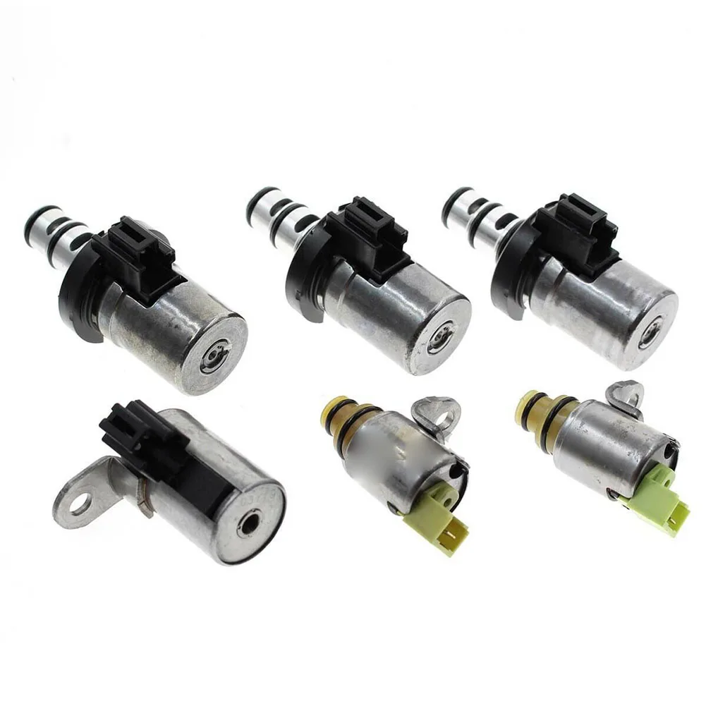 

6Pcs 48420K-R Transmission Shift Solenoid Set 48420KR For Ford Focus 4F27E 4F27-E FNR5 FN4A-EL 48420K R