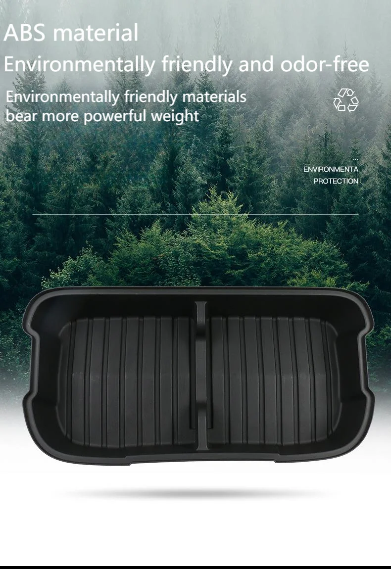 For Tesla 2025 Model Y Juniper Front Trunk Storage Box Single -Layer Trunk Organ