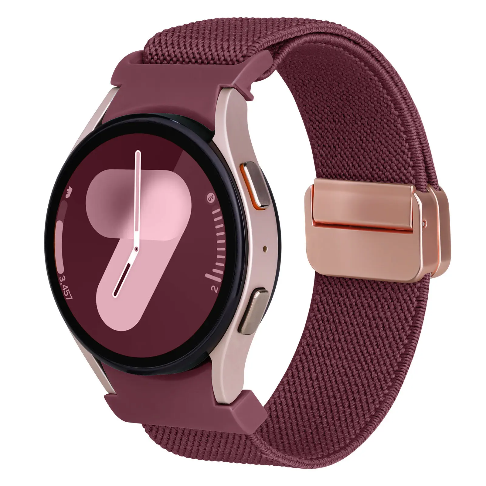 Magnetic Nylon Loop Band - No Gaps Bracelet, 20mm Straps