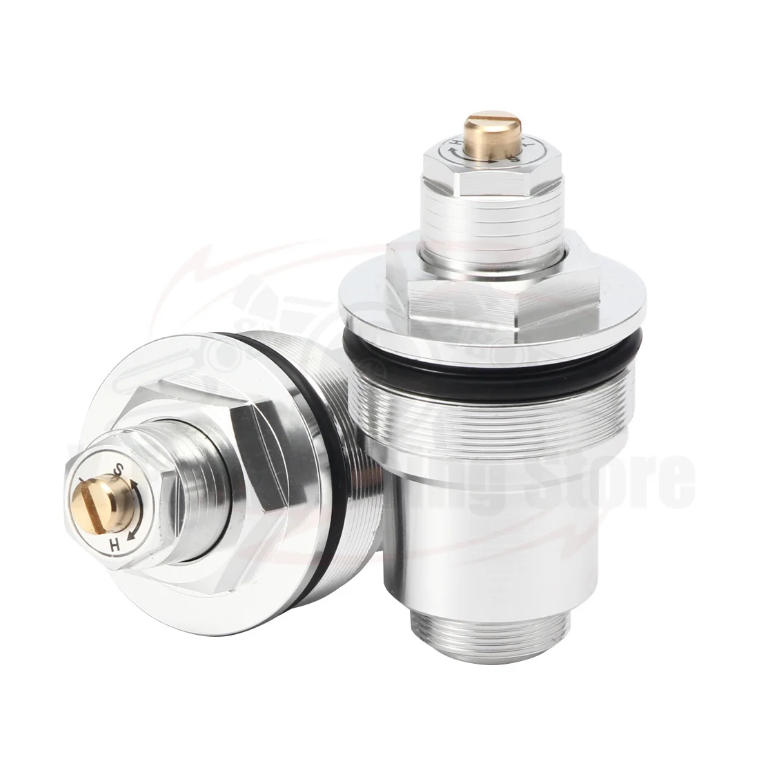 

Колпачки вилок предварительной загрузки для KAWASAKI ZR1100 1997-2000 ZX750 Ninja ZX-7 ZX750 ZXR750 1989-1990, регулируемые амортизирующие винты, вилочные болты, пара