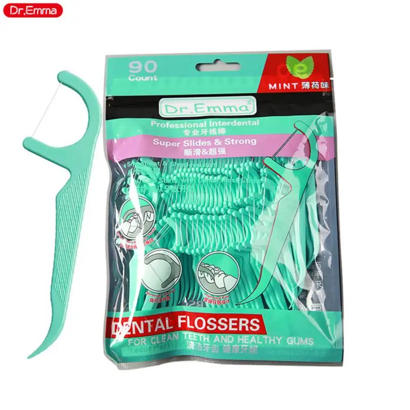 

Floss Flosser Picks Toothpicks Teeth Stick Tooth Cleaning Interdental Brush Floss Pick