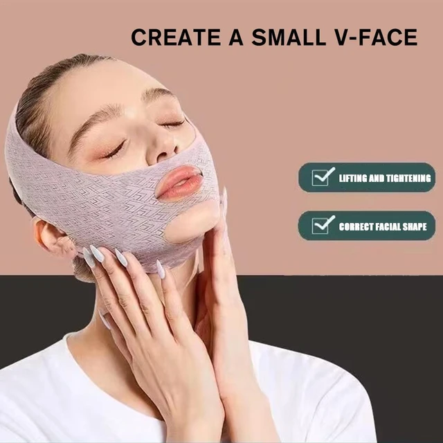 Elastic Face Slimming Bandage V Line Face Shaper Women Chin Cheek Lift Up  Belt Face Anti Wrinkle Lifting Strap Face Care Tools - Face Skin Care Tools  (none Electric) - AliExpress