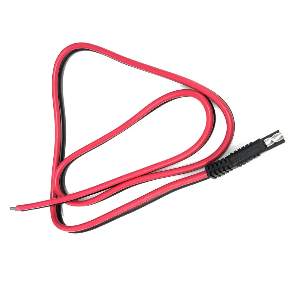DIY 100CM 12AWG 30A SAE Plug Harness Extension Connector CableSAE Plug Extension Lines Connector for Car Motor Solar Batteries