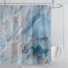 Marble Waterproof Shower Curtain Waterproof Shower Curtain for Bathroom Decor Printed Washable Shower Curtain with Hooks 5