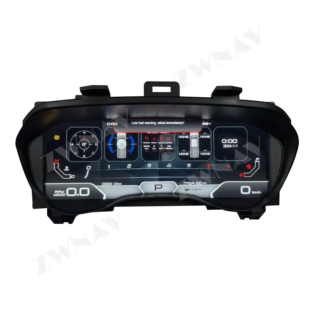 Para Ford Everest/Ranger T7/T8 2016-2021 Panel de instrumentos de panel pantalla de tablero velocímetro automático actualización medidor de repuesto 2